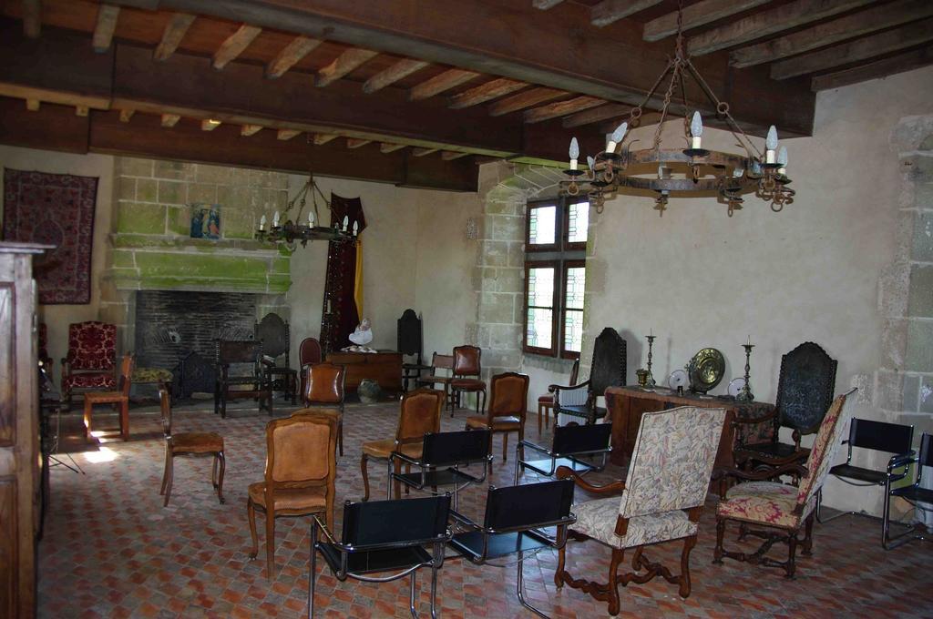 Hotel Chateau De Vermette La Chapelle-Gaudin Zimmer foto